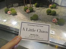 A Little Chaos Monkey Bar invitation